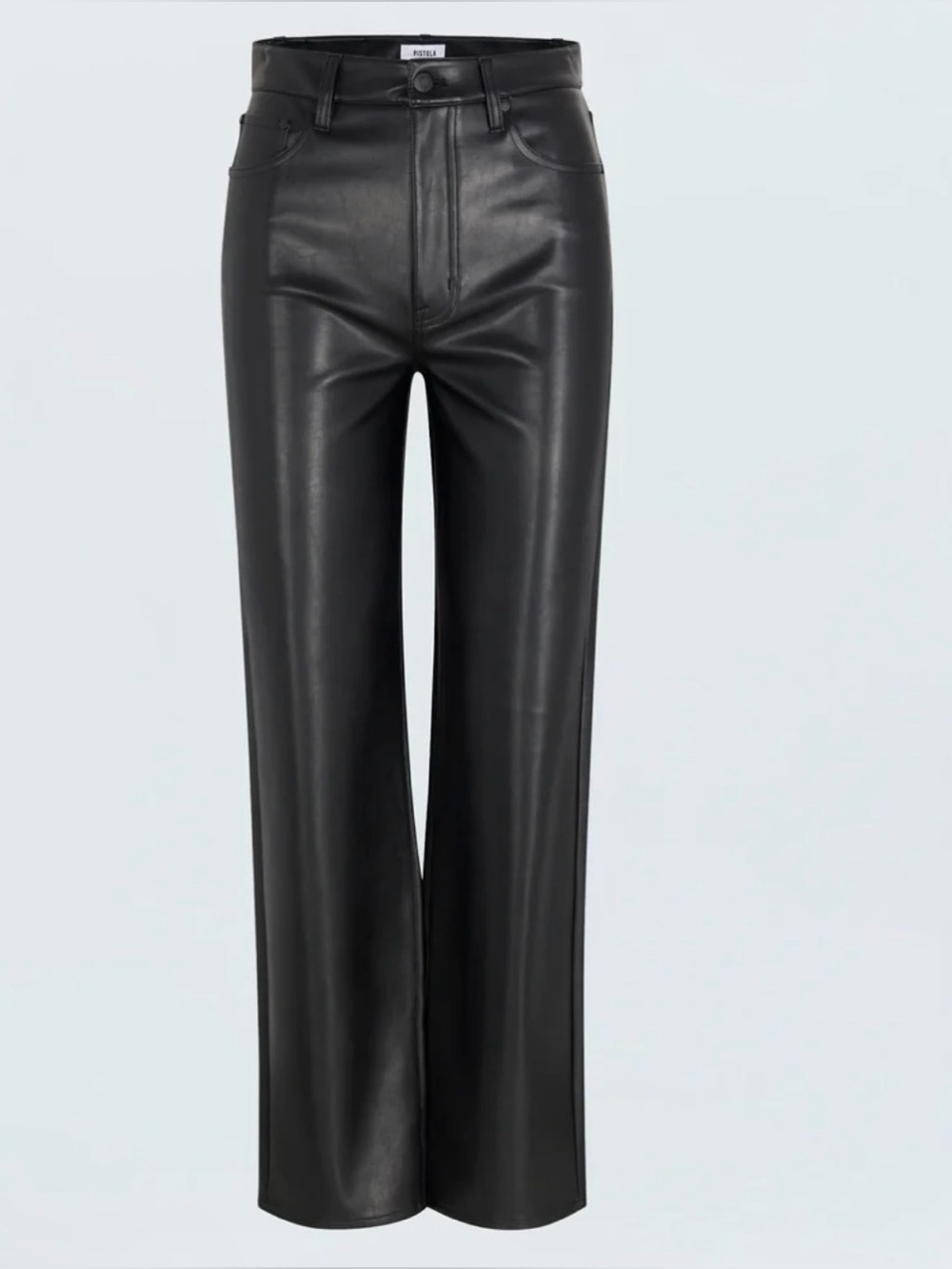 Women’s black leather-pants “PISTOLA”